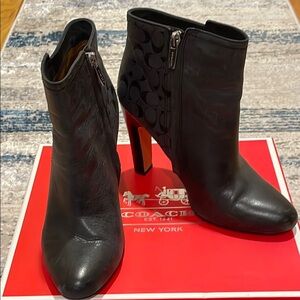 Coach Black Women's Ankle Boots